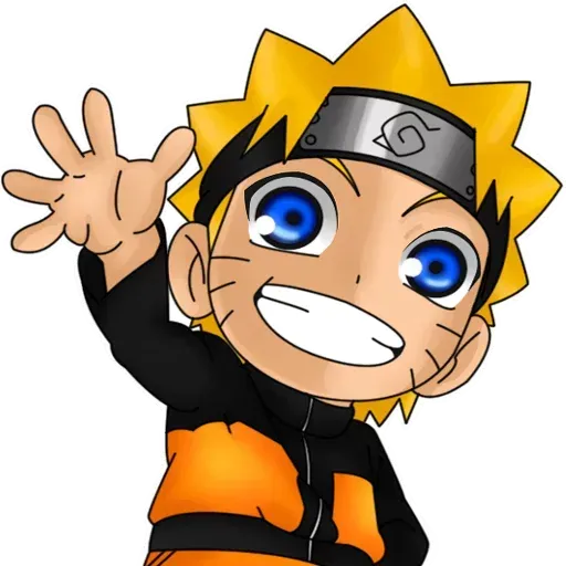 Detail Gambar Stiker Naruto Nomer 5
