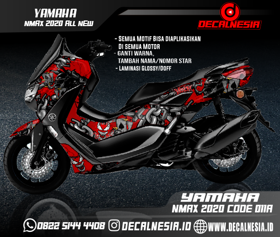 Detail Gambar Stiker Nmax Nomer 50