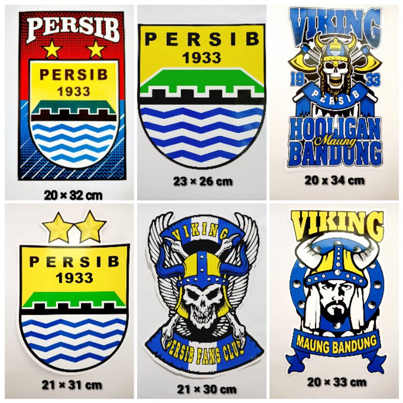 Detail Gambar Stiker Persib Nomer 15