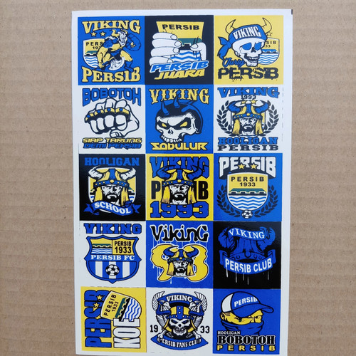 Detail Gambar Stiker Persib Nomer 22