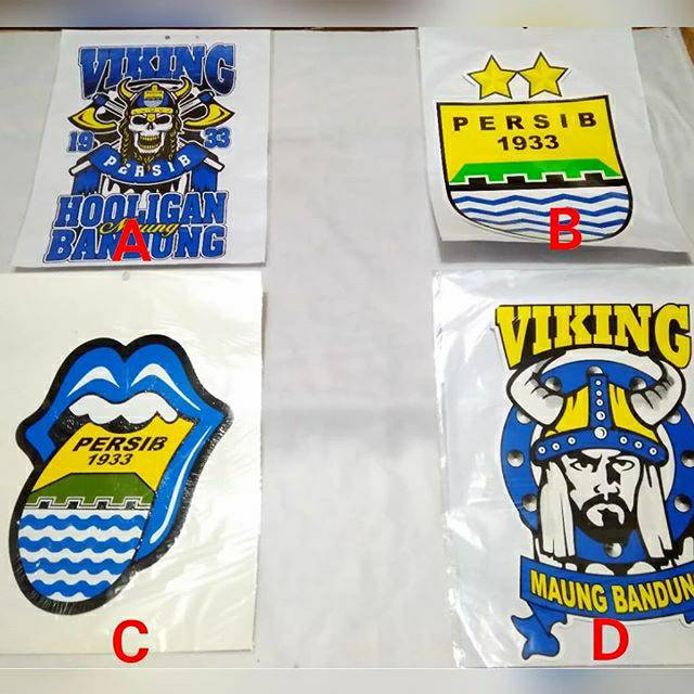 Detail Gambar Stiker Persib Nomer 39