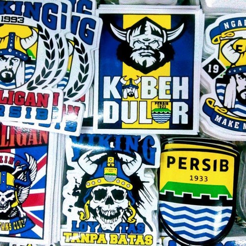 Detail Gambar Stiker Persib Nomer 9