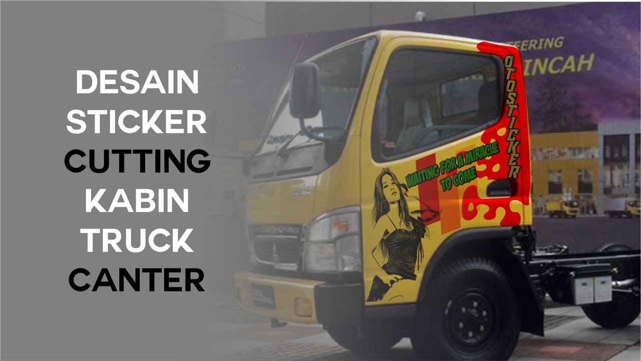 Detail Gambar Stiker Pintu Mobil Truk Nomer 42