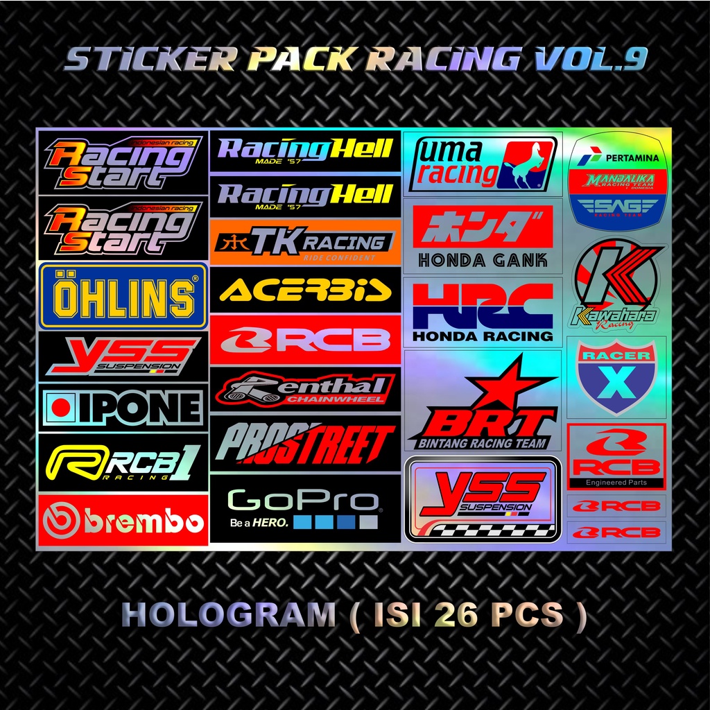 Detail Gambar Stiker Racing Nomer 26