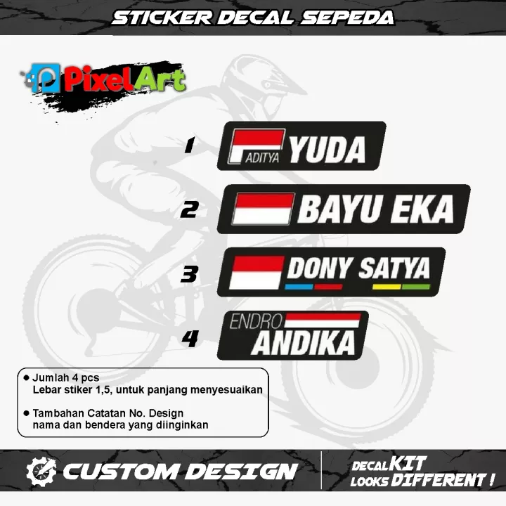 Detail Gambar Stiker Sepeda Nomer 14