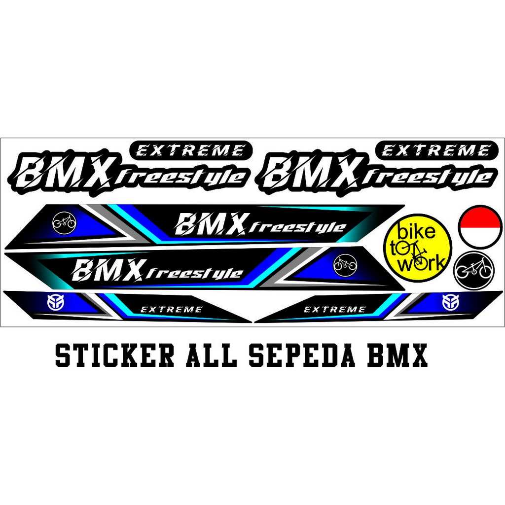 Gambar Stiker Sepeda Bmx - KibrisPDR