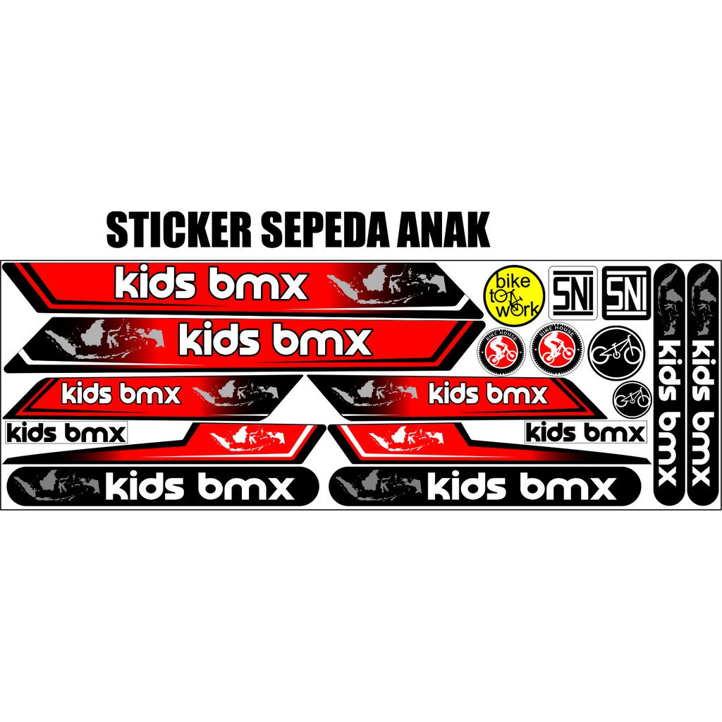 Detail Gambar Stiker Sepeda Bmx Nomer 22