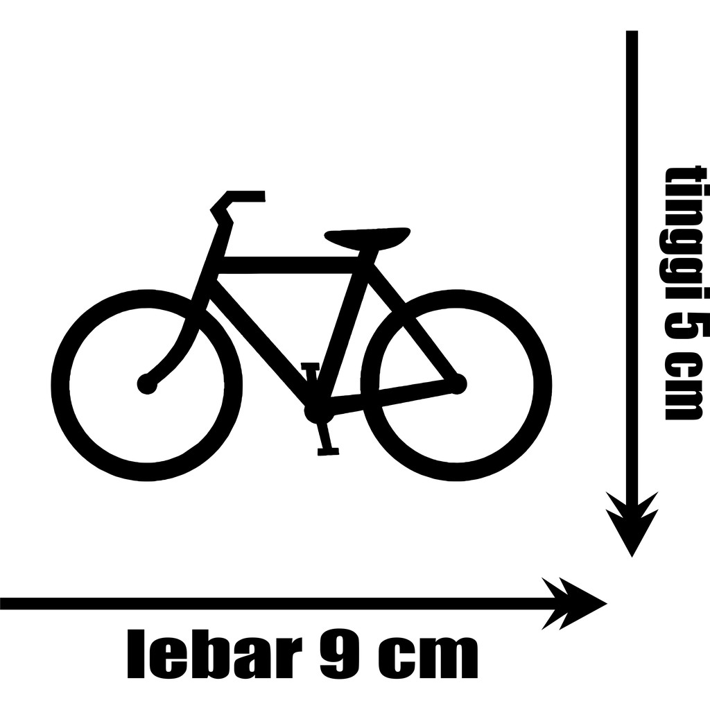 Gambar Stiker Sepeda Distro - KibrisPDR