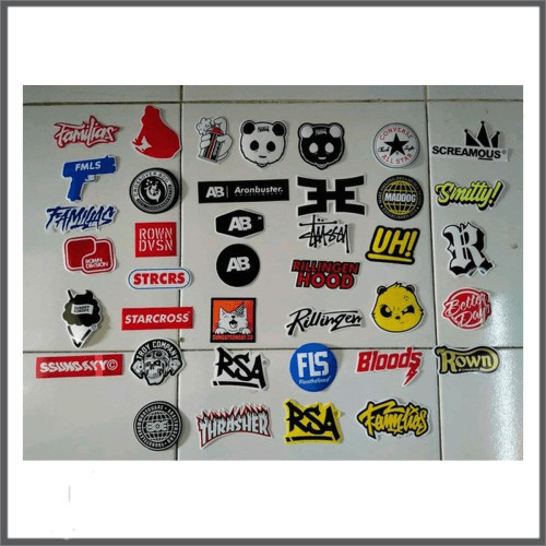 Detail Gambar Stiker Sepeda Distro Nomer 30