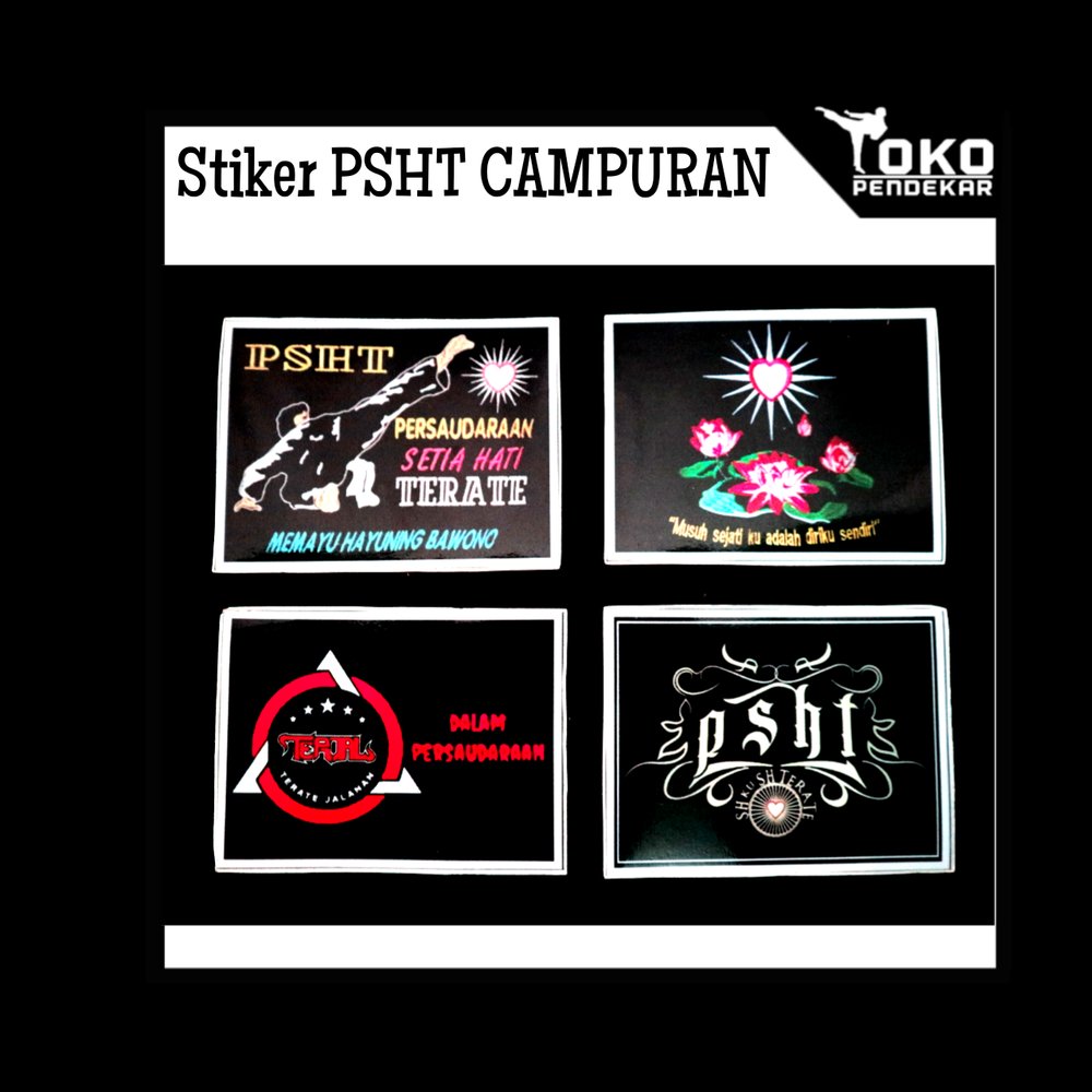 Detail Gambar Stiker Sh Terate Nomer 11