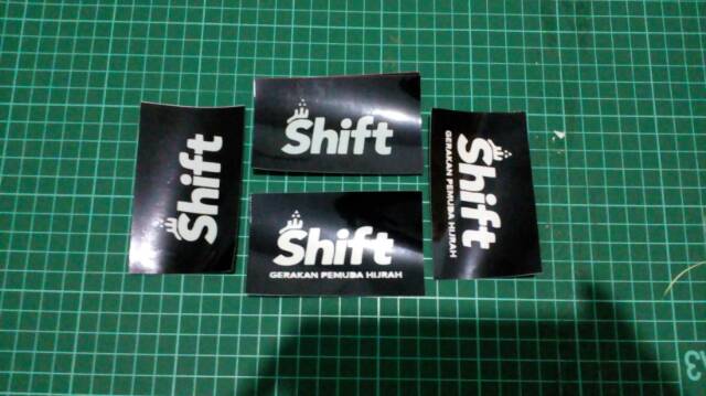 Detail Gambar Stiker Shif Nomer 2