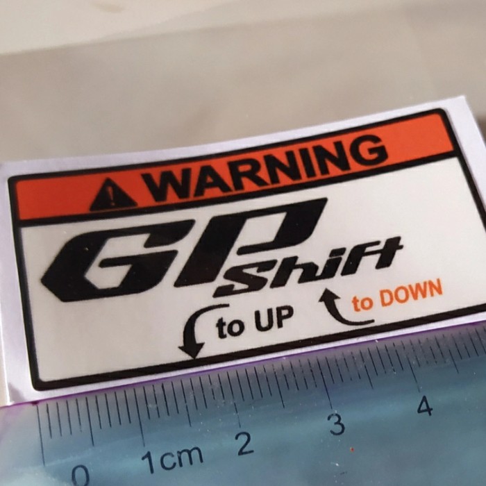 Detail Gambar Stiker Shift Nomer 37