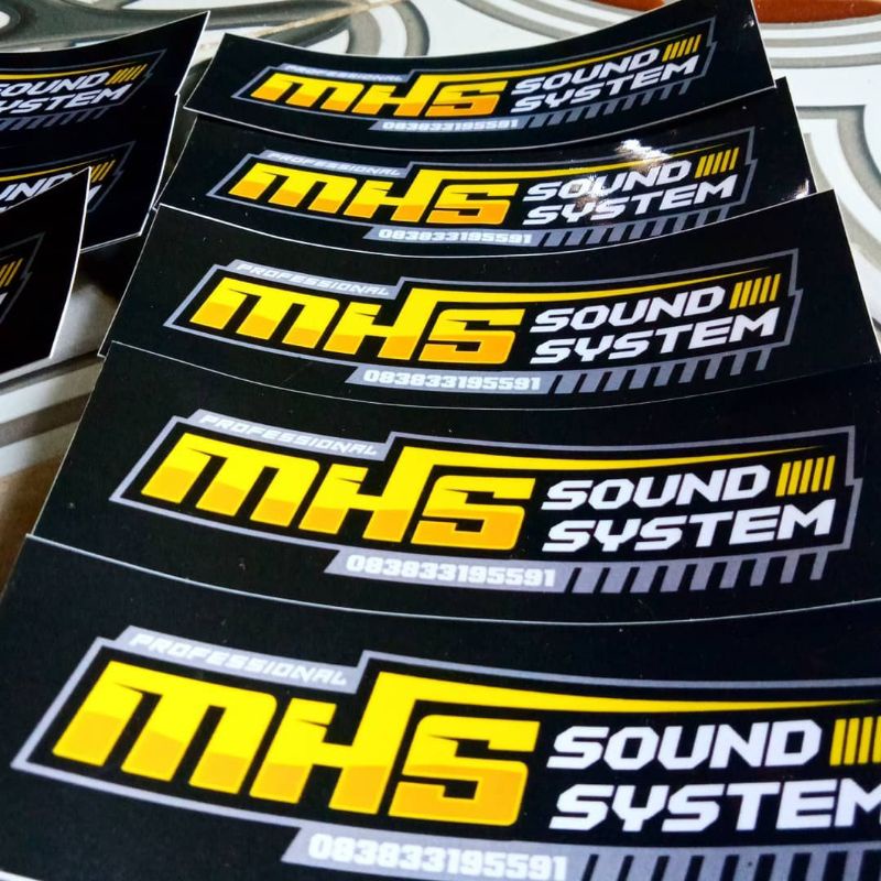 Detail Gambar Stiker Sound System Nomer 34