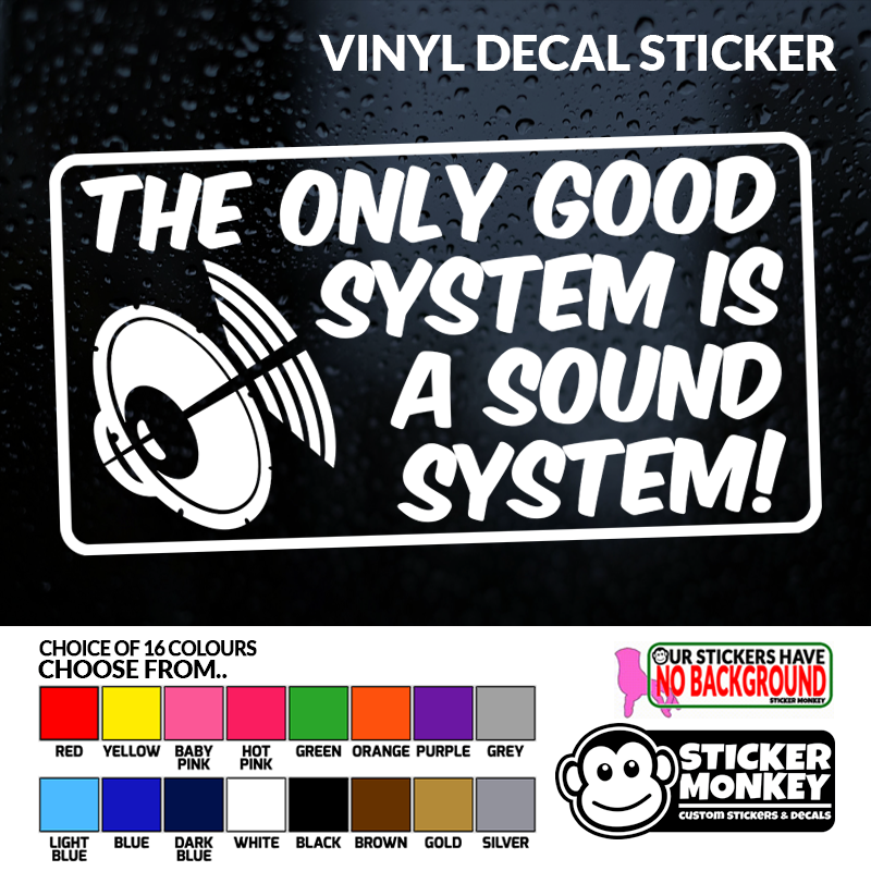 Detail Gambar Stiker Sound System Nomer 40