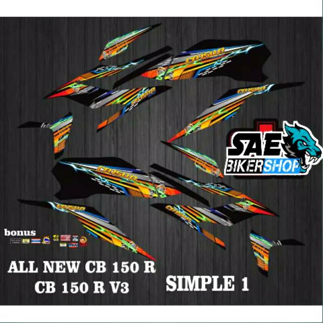 Detail Gambar Stiker Tailand Cb150r Nomer 16