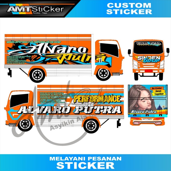 Detail Gambar Stiker Truk Nomer 12