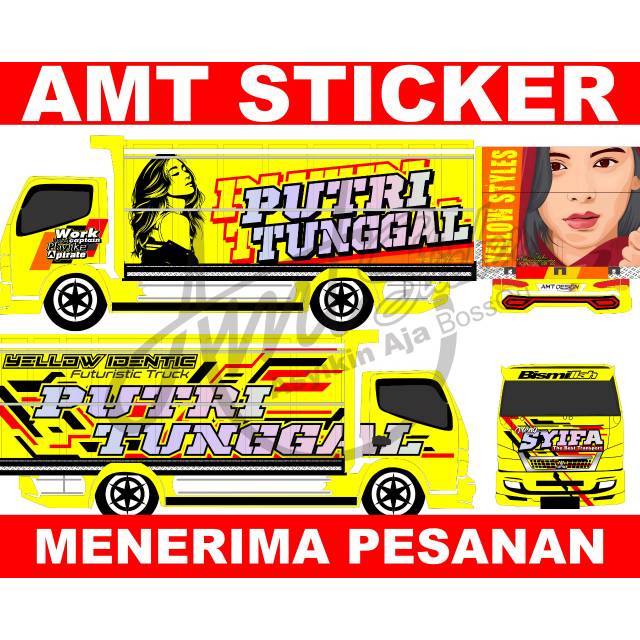 Detail Gambar Stiker Truk Nomer 20