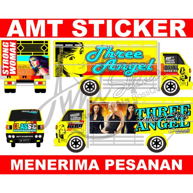 Detail Gambar Stiker Truk Nomer 22