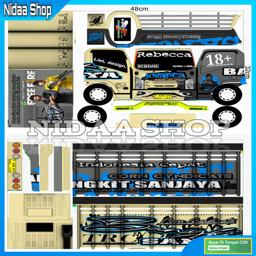 Detail Gambar Stiker Truk Nomer 38