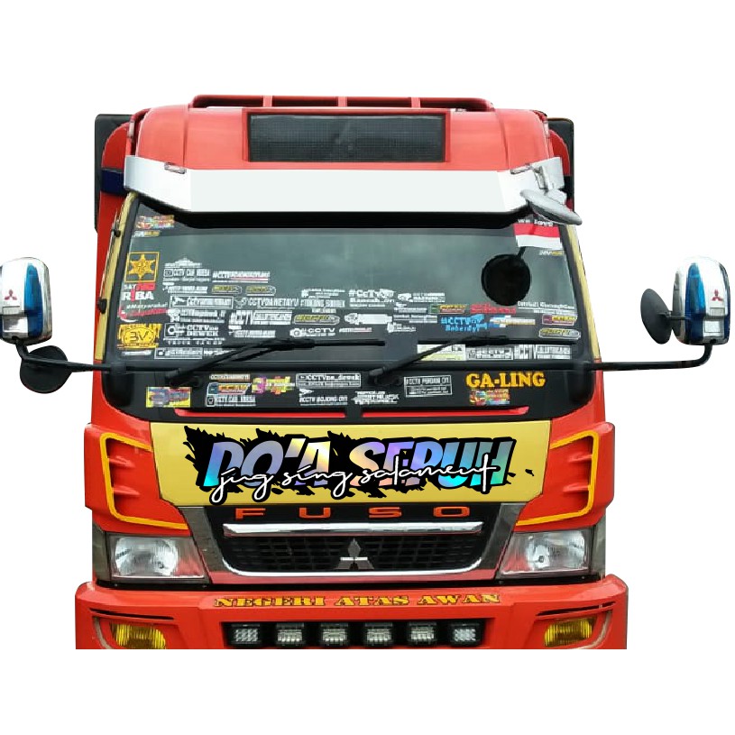 Detail Gambar Stiker Truk Nomer 43