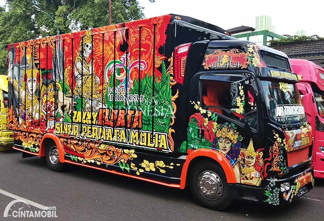 Detail Gambar Stiker Truk Nomer 53