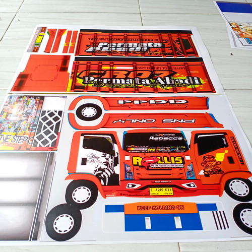 Detail Gambar Stiker Truk Nomer 58