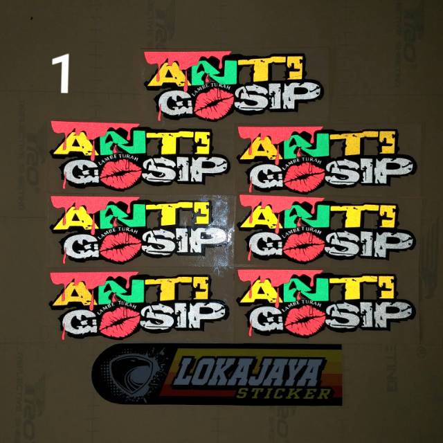 Detail Gambar Stiker Truk Anti Gosip Nomer 33