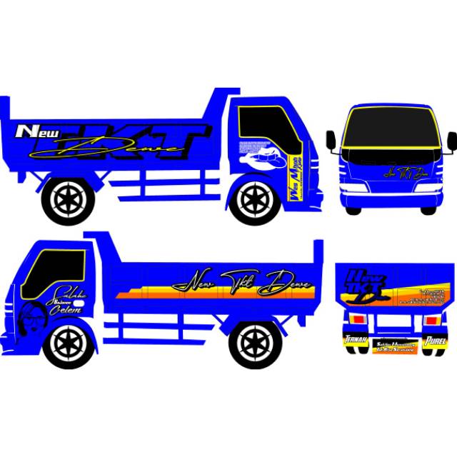 Detail Gambar Stiker Truk Keren Nomer 50