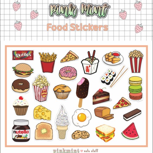 Detail Gambar Stiker Untuk Makanan Nomer 50