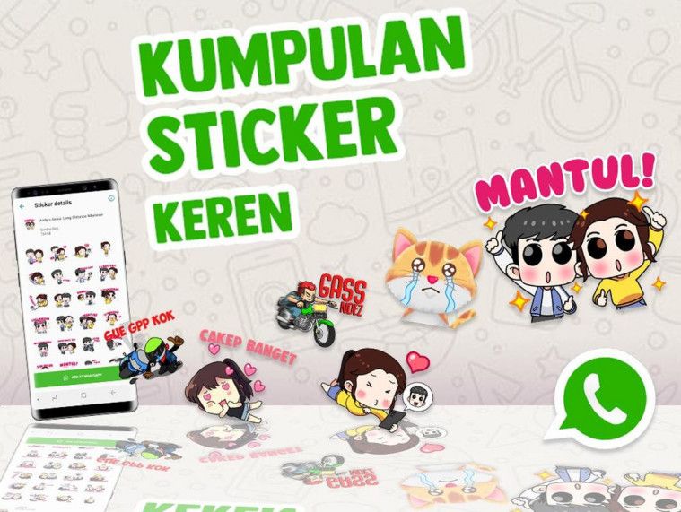 Detail Gambar Stiker Wa Keren Nomer 37