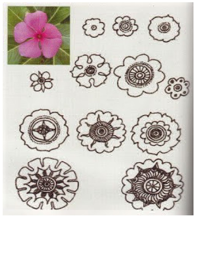 Detail Gambar Stilasi Bunga Nomer 13