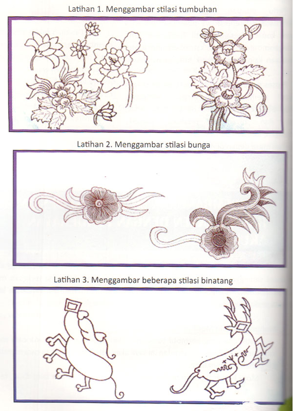 Detail Gambar Stilasi Bunga Nomer 42