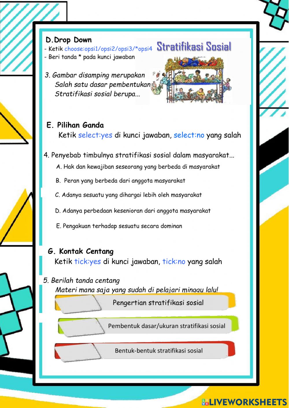 Detail Gambar Stratifikasi Sosial Nomer 55