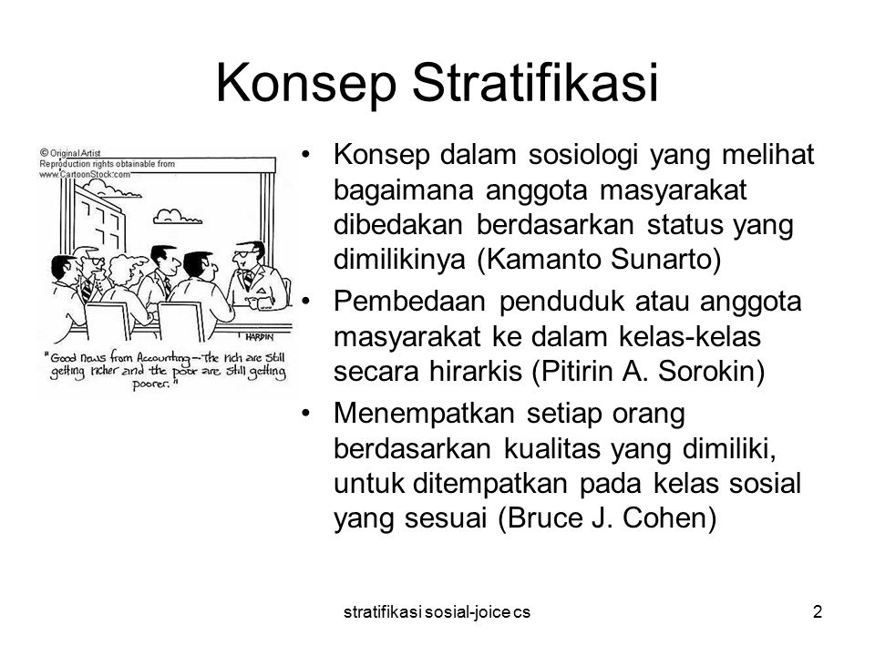 Detail Gambar Stratifikasi Sosial Nomer 56