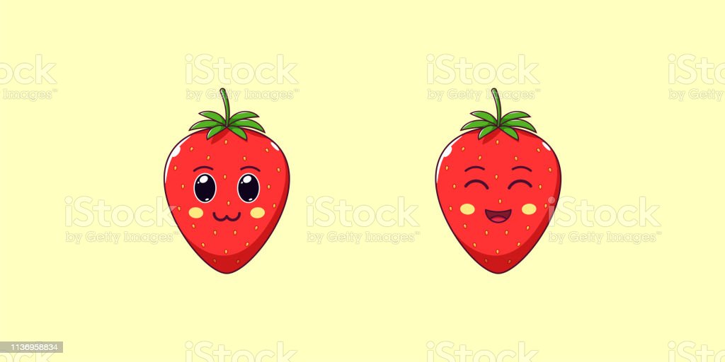 Detail Gambar Strawberry Gambar Buah Kartunstrawberry Nomer 34