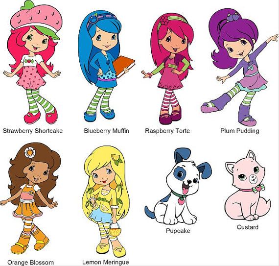 Gambar Strawberry Shortcake And Friend - KibrisPDR