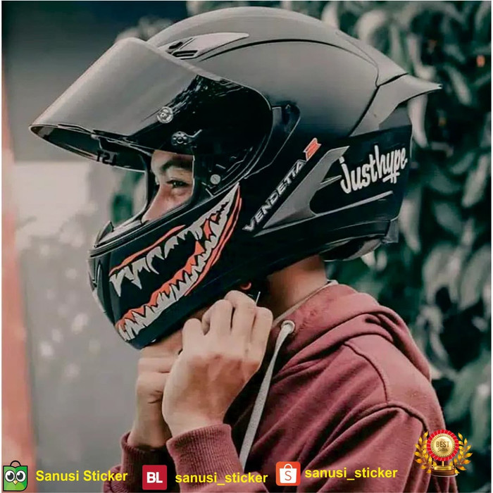 Detail Gambar Striping Helm Gambar Striping Helm Anak Jalanan Nomer 12