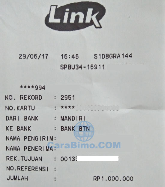 Detail Gambar Struk Transferan Bank Bni Struk Bri Nomer 45