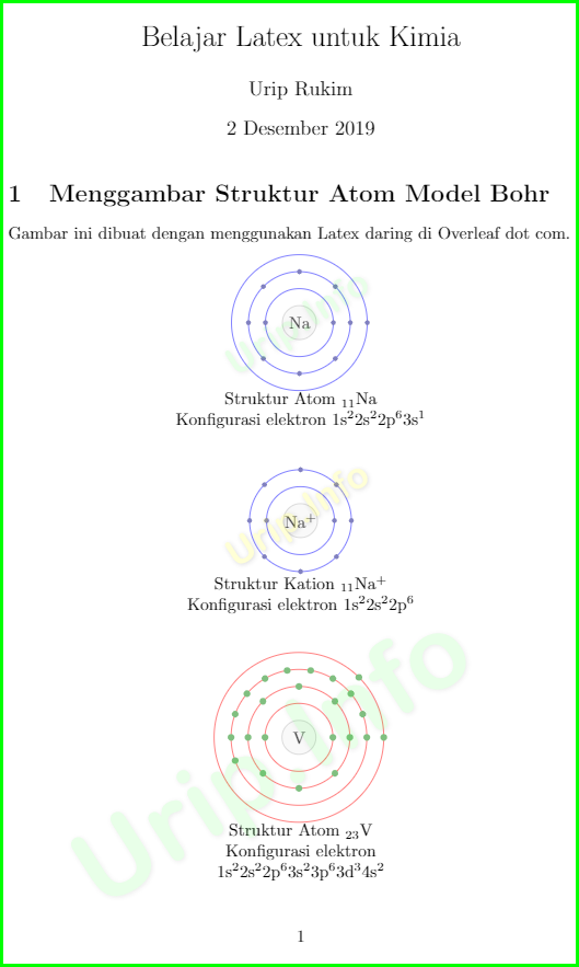 Detail Gambar Struktur Atom Nomer 19