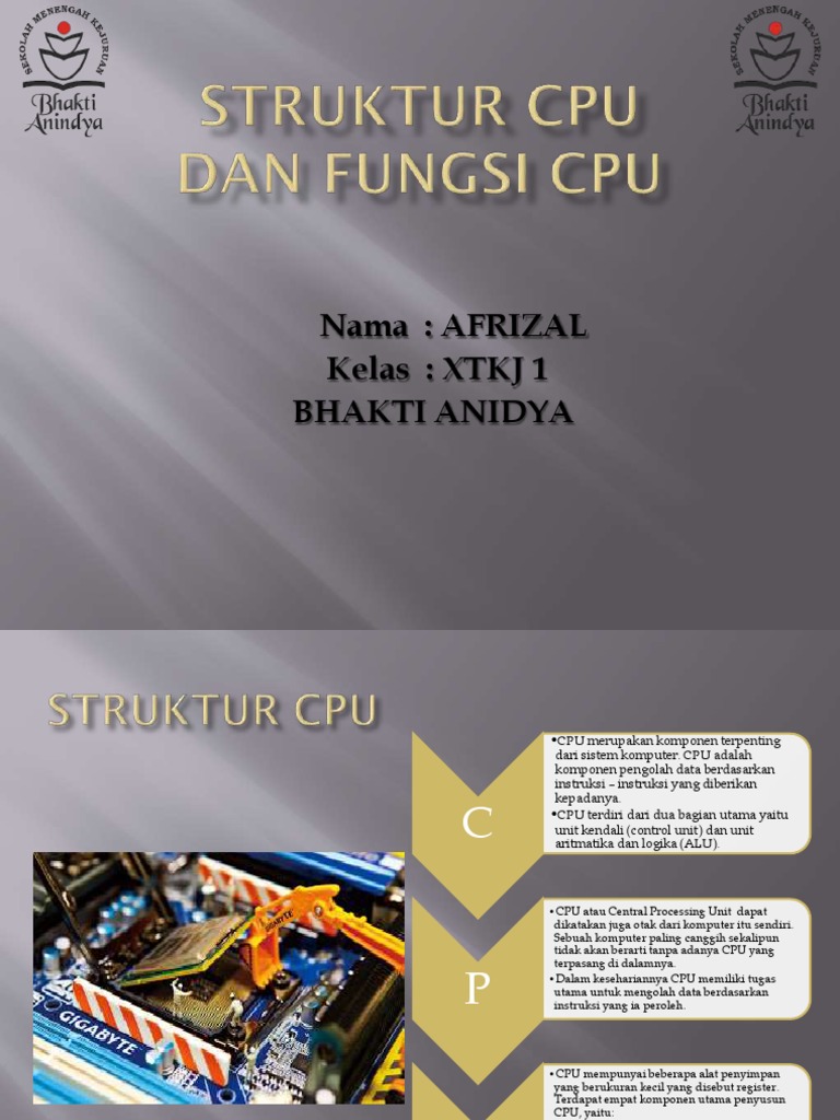 Detail Gambar Struktur Cpu Nomer 34