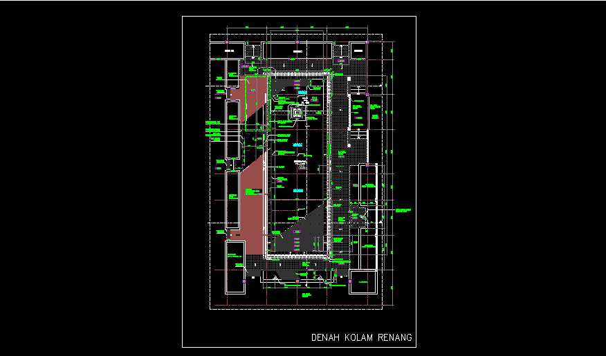 Detail Gambar Struktur Dwg Nomer 20