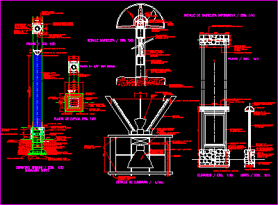 Detail Gambar Struktur Dwg Nomer 51