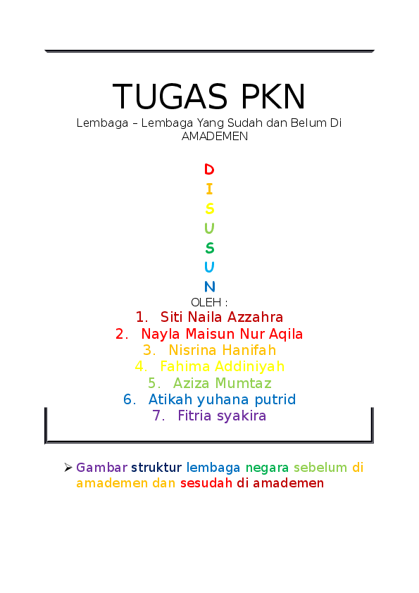 Detail Gambar Struktur Lembaga Negara Sebelum Dan Sesudah Amandemen Uud 1945 Nomer 46