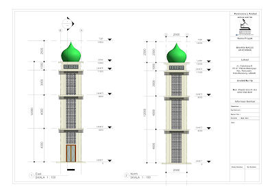 Detail Gambar Struktur Menara Masjid Nomer 11
