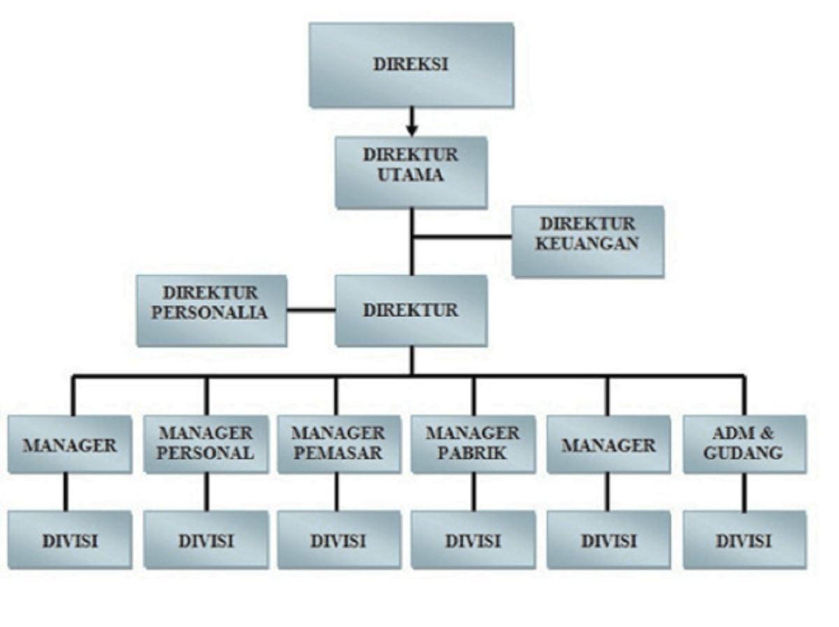 Detail Gambar Struktur Organisasi Lini Nomer 18