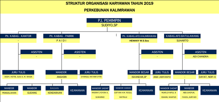 Detail Gambar Struktur Organisasi Perusahaan Nomer 36