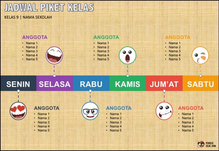 Detail Gambar Struktur Organisasi Unik Nomer 20