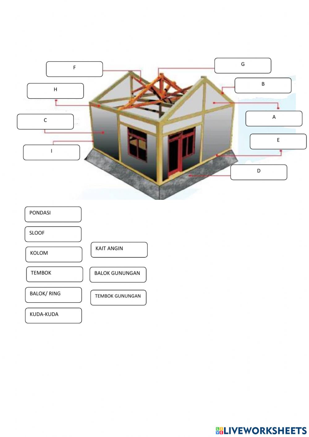 Detail Gambar Struktur Rumah Nomer 21