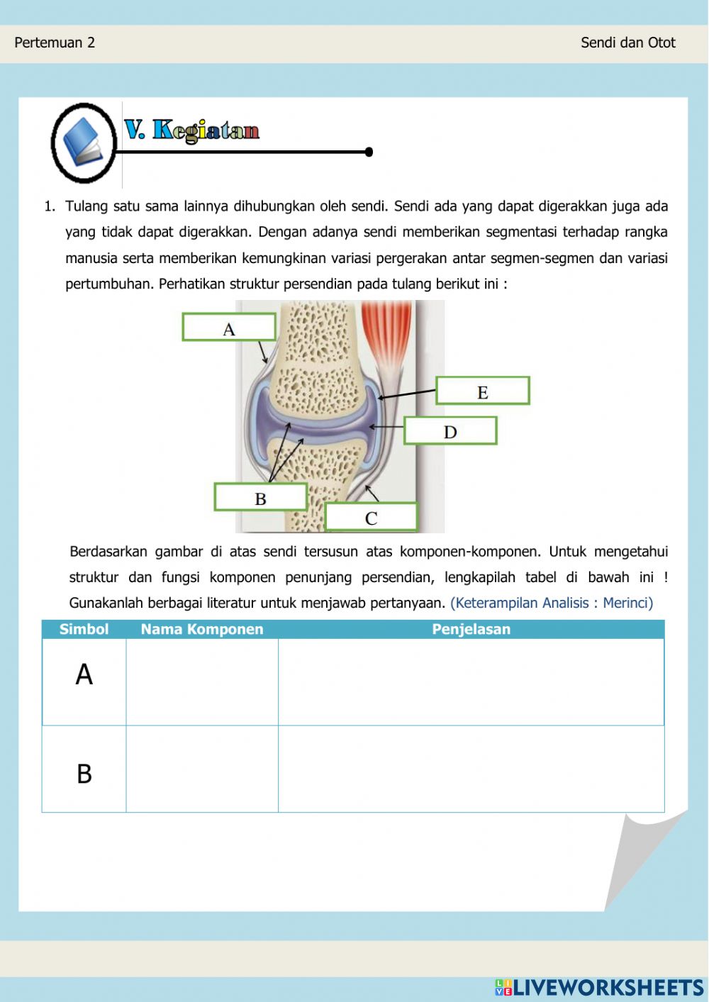 Detail Gambar Struktur Sendi Nomer 40