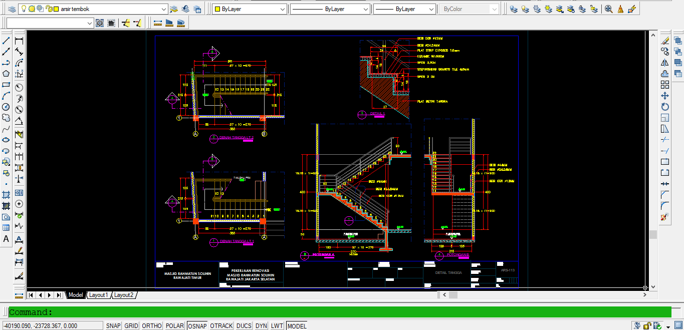 Detail Gambar Struktur Tangga Beton Nomer 32